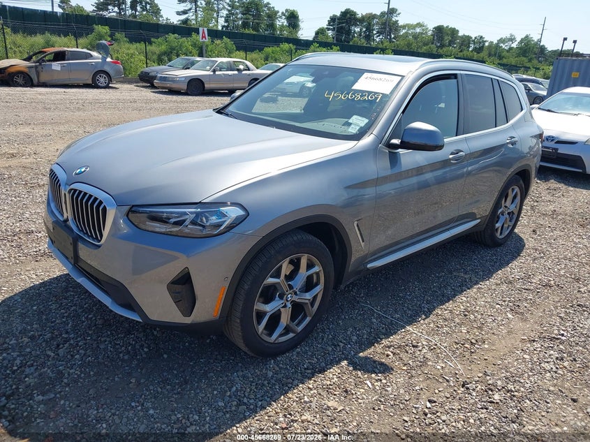 Vin: wbx57dp09rn312724, lot: 46166868, bmw x3 xdrive30i 20242