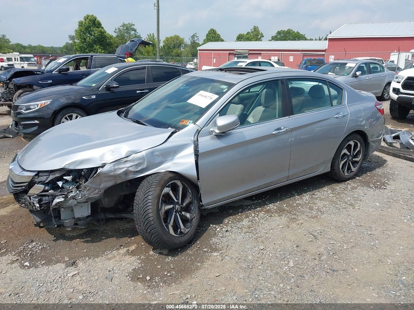 2016 Honda Accord Ex-L VIN: 1HGCR2F83GA128458 Lot: 45668270