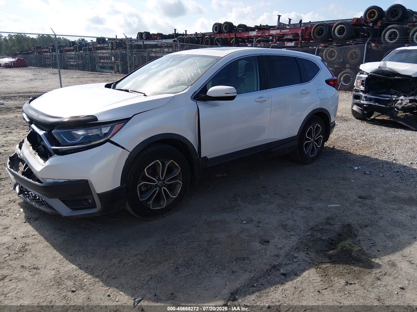 2021 Honda Cr-V 2Wd Ex, Front End, IAAI, VIN 7FARW1H53ME020606 — photo 2