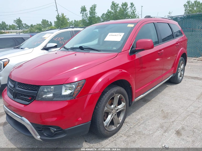 2016 Dodge Journey Crossroad VIN: 3C4PDCGB8GT199341 Lot: 45668274