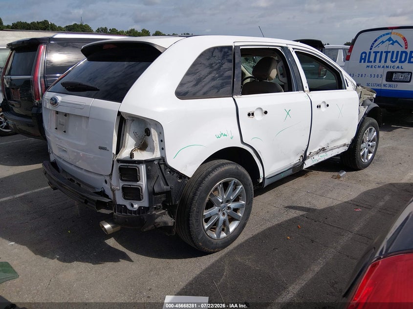 Vin: 2fmdk3jcxebb21755, lot: 46166881, ford edge sel 20144
