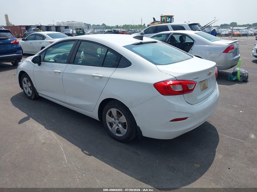 2017 Chevrolet Cruze Ls Auto VIN: 1G1BC5SM0H7215323 Lot: 45668283