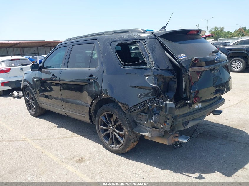 2019 FORD EXPLORER auction photo 3