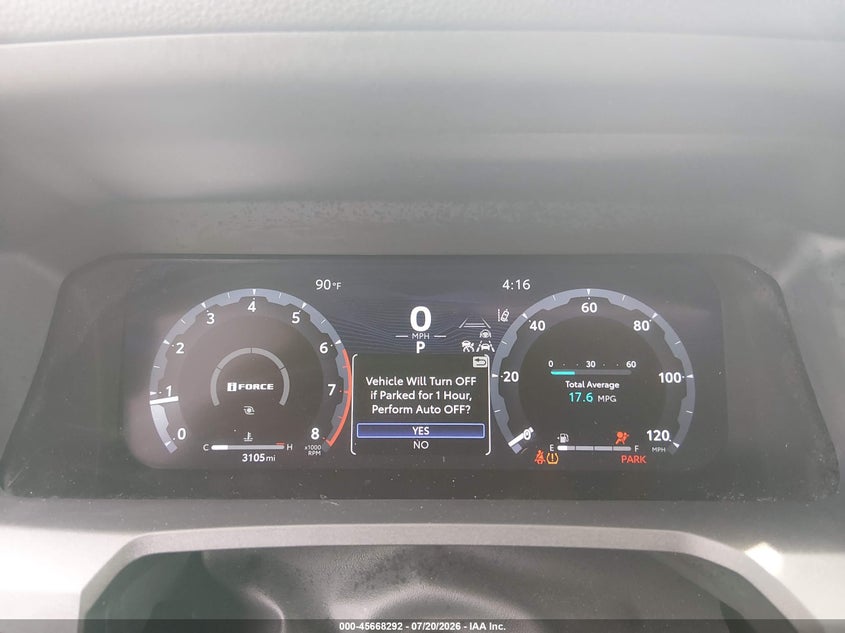 2026 Toyota 4Runner Trd Sport Premium VIN: JTEVA5BR9T5094636 Lot: 45668292