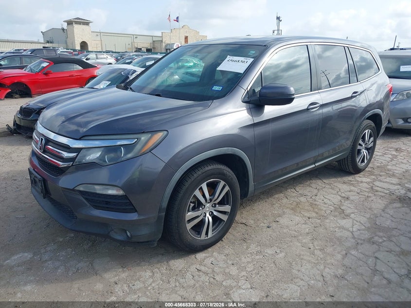2017 Honda Pilot Ex-L 5FNYF5H55HB040926 photo 1