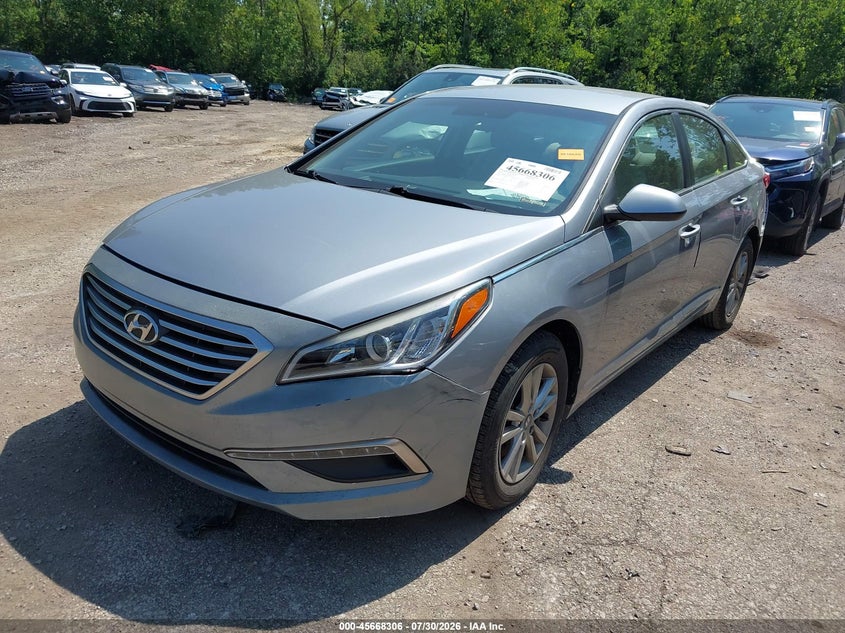 Vin: 5npe24afxfh002246, lot: 46166906, hyundai sonata se 20152