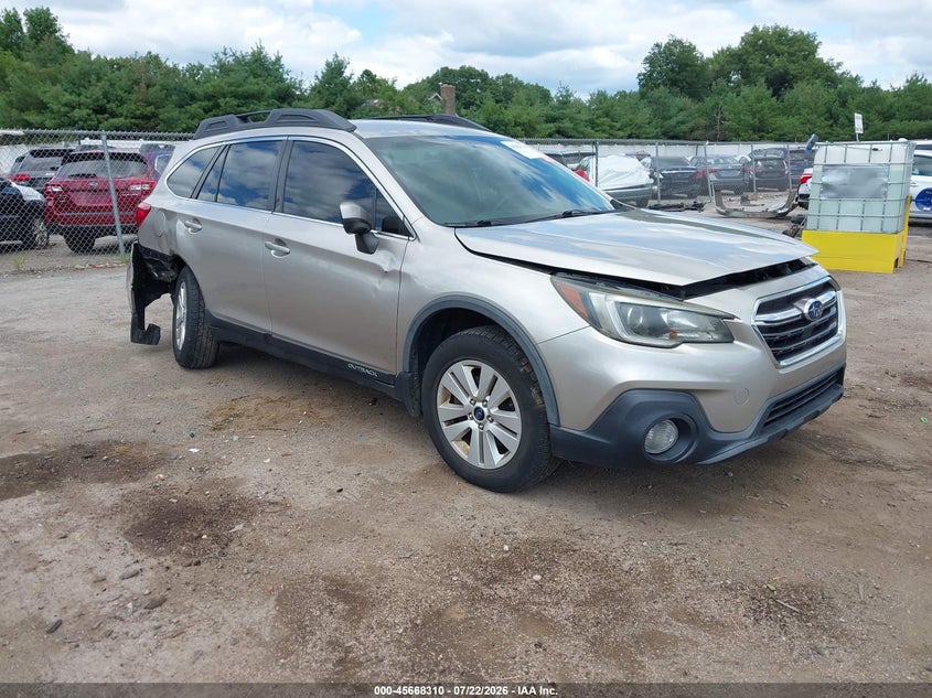 Vin: 4s4bsacc6j3207308, lot: 46166909, subaru outback 2.5i premium 2018 img_1