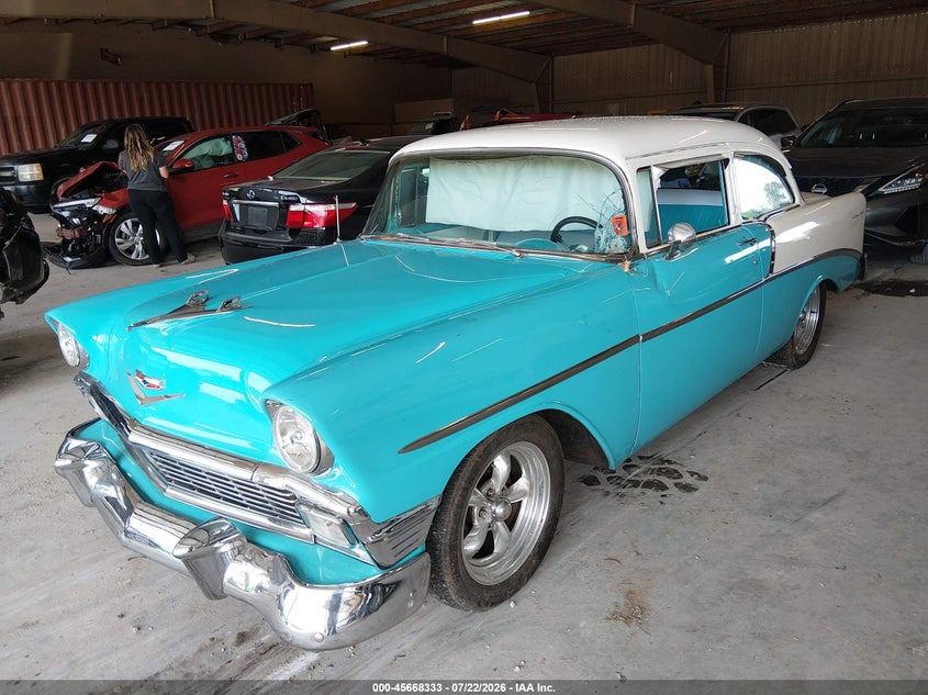 1956 CHEVROLET BEL AIR auction photo 2