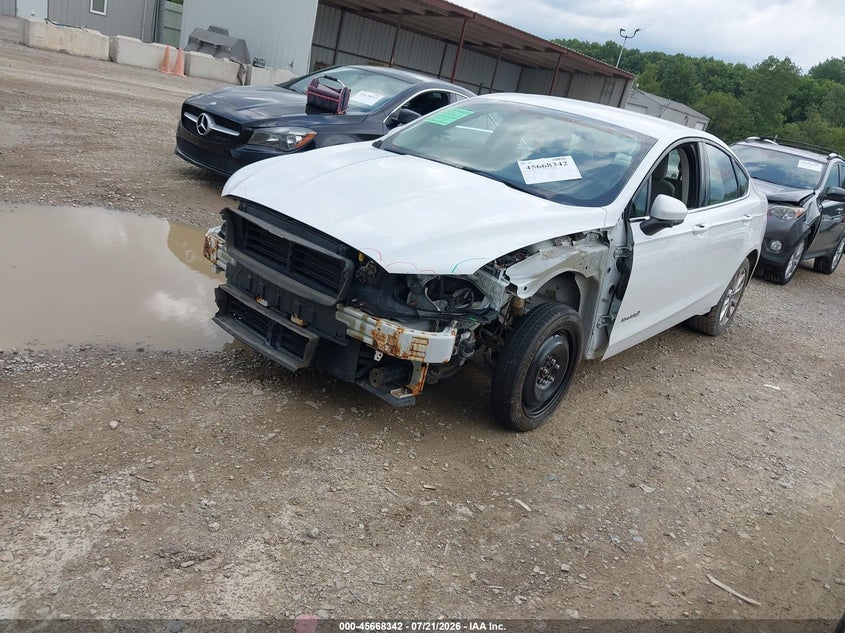 2017 Ford Fusion, Удар спереди, IAAI, VIN 3FA6P0LU9HR280037 — фото 2