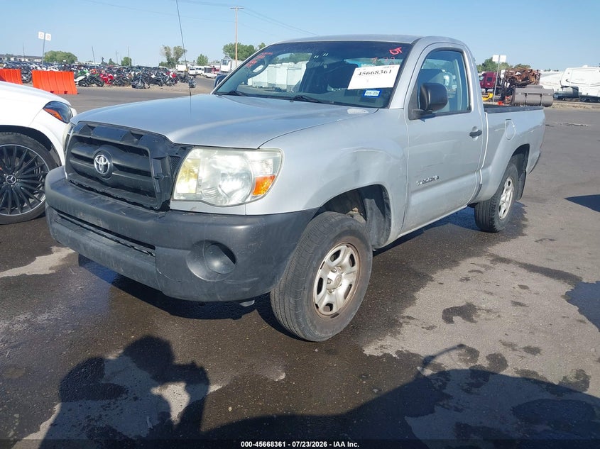 2007 Toyota Tacoma, Normal Wear & Tear, IAAI, VIN 5TENX22N97Z439424 — photo 2