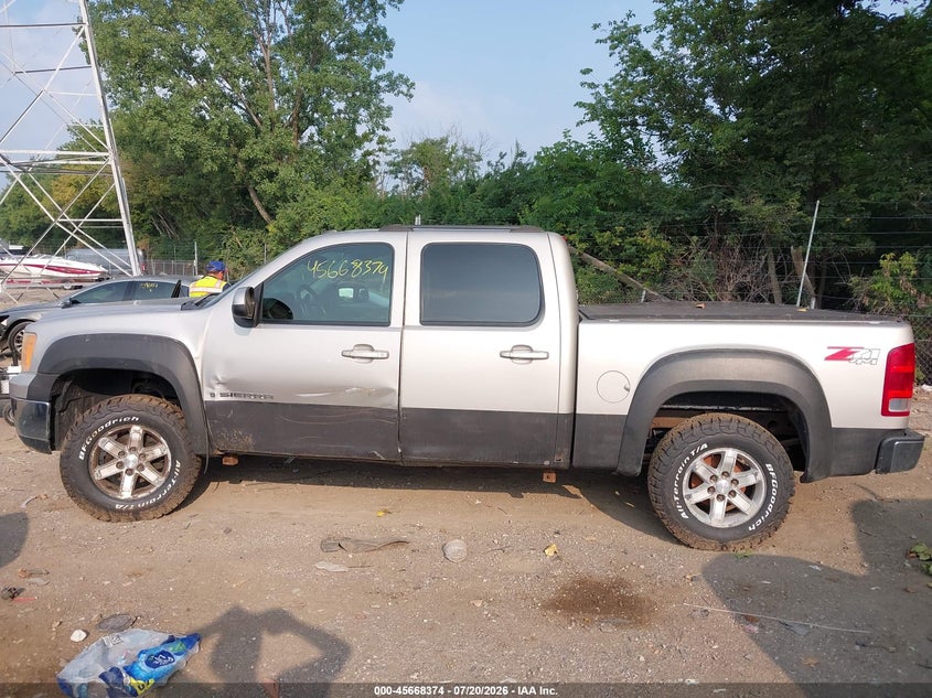 GMC SIERRA 1500 2008 VIN 2GTEK133881196880