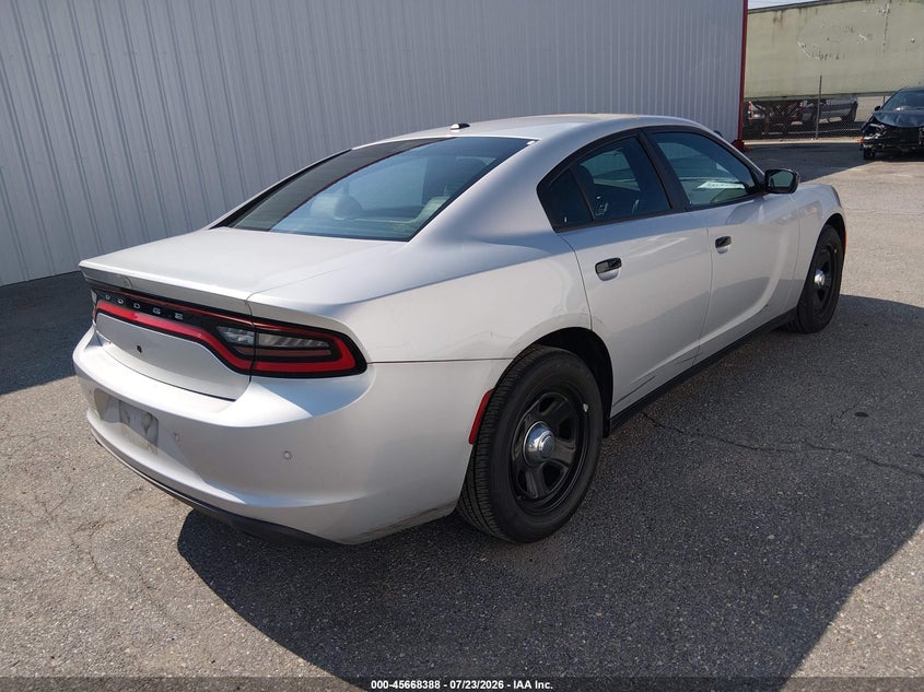 Vin: 2c3cdxag0kh734047, lot: 46166988, dodge charger police rwd 20194