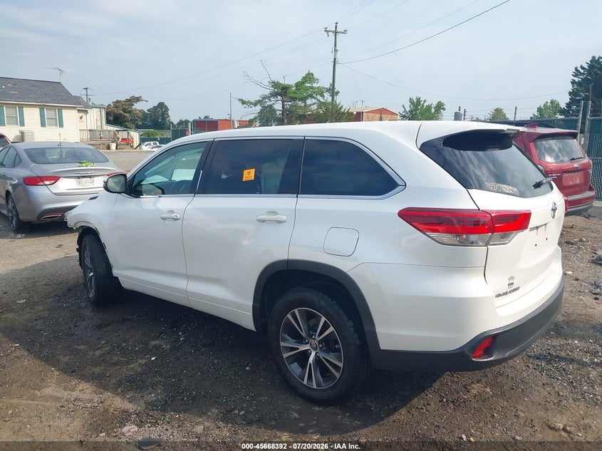 2017 Toyota Highlander Le VIN: 5TDZARFH2HS031863 Lot: 45668392