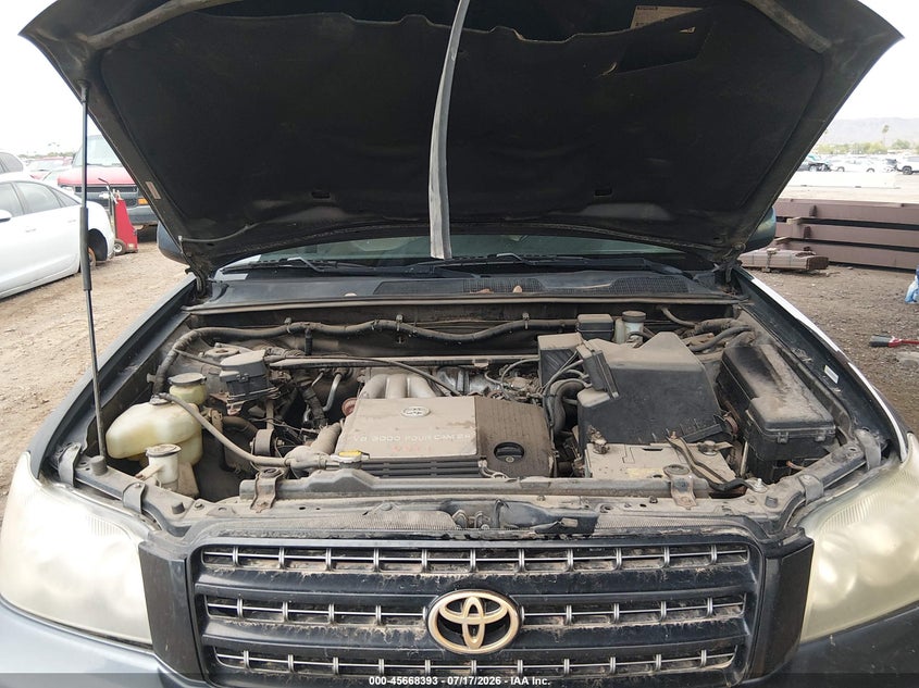 2001 Toyota Highlander V6 VIN: JTEHF21A810012298 Lot: 45668393