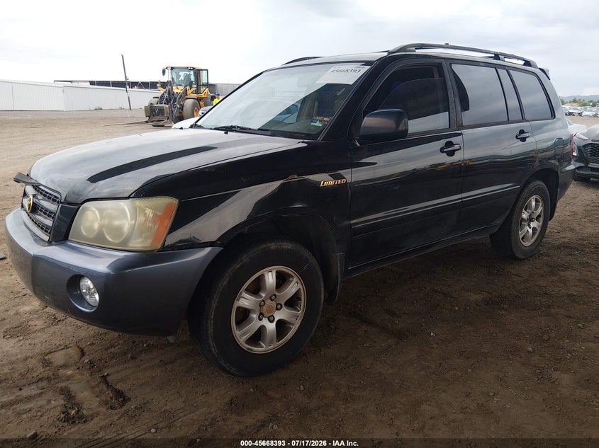 2001 Toyota Highlander VIN JTEHF21A810012298 nuotrauka 2