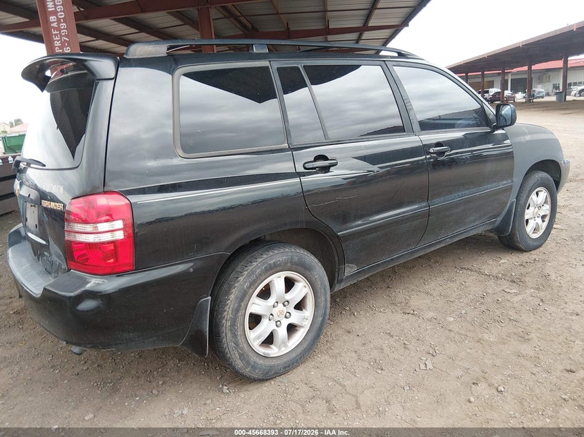 2001 Toyota Highlander VIN JTEHF21A810012298 nuotrauka 4