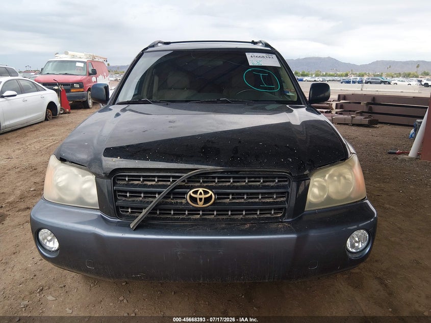 2001 Toyota Highlander V6 VIN: JTEHF21A810012298 Lot: 45668393