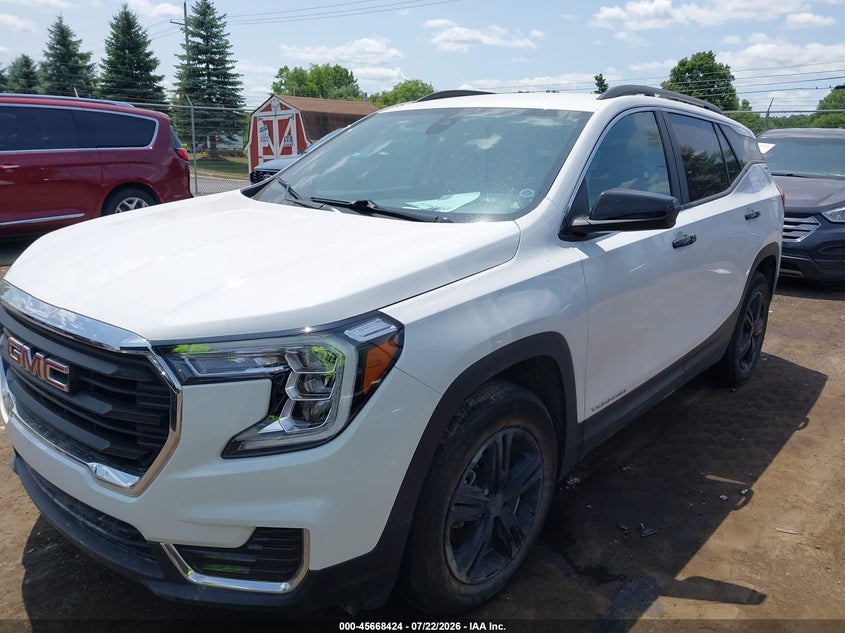 2023 GMC Terrain, Пресная вода, IAAI, VIN 3GKALMEG4PL175393 — фото 2