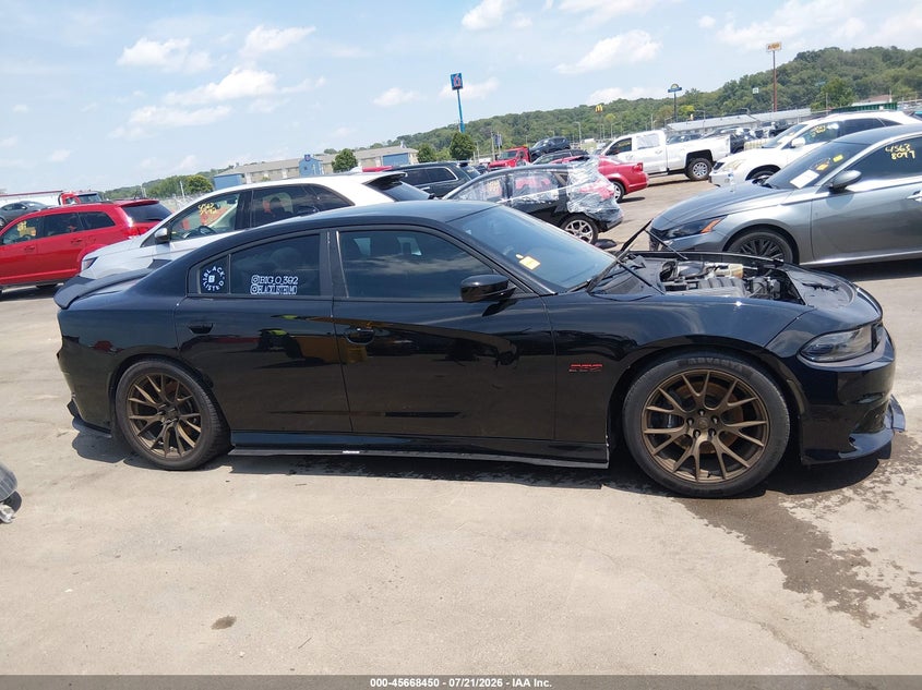 2019 Dodge Charger Scat Pack Rwd VIN: 2C3CDXGJ8KH703390 Lot: 45668450