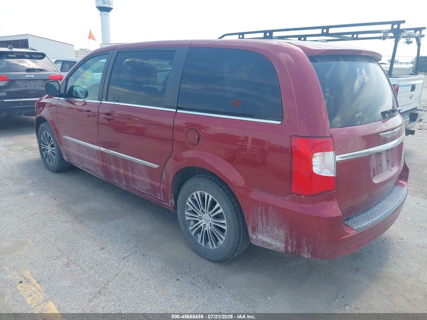 Vin: 2c4rc1hg4er201452, lot: 46167059, chrysler town & country s 20143