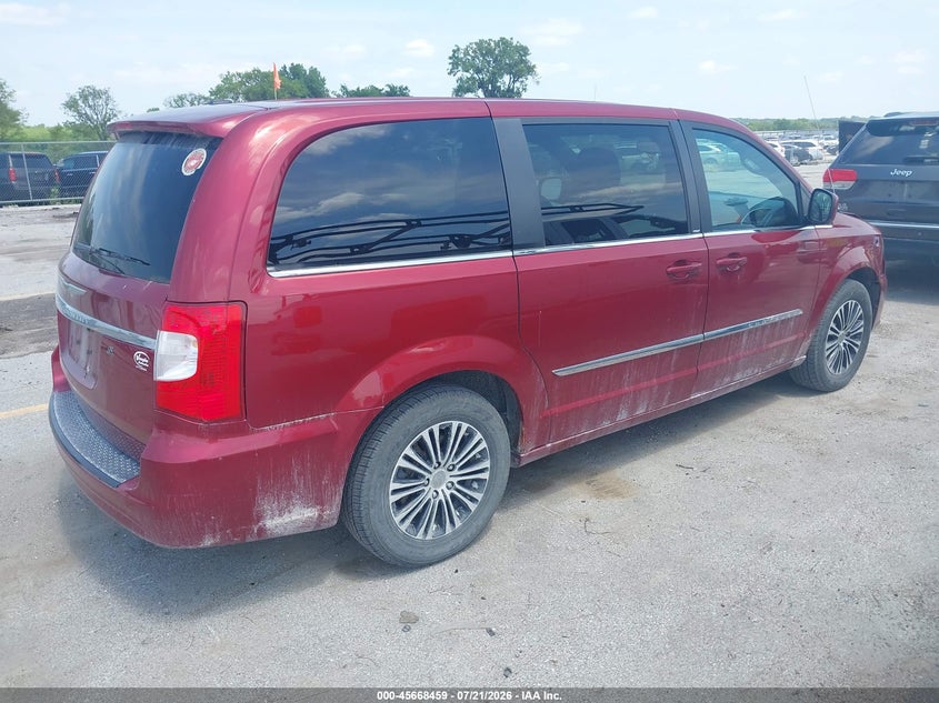 Vin: 2c4rc1hg4er201452, lot: 46167059, chrysler town & country s 20144
