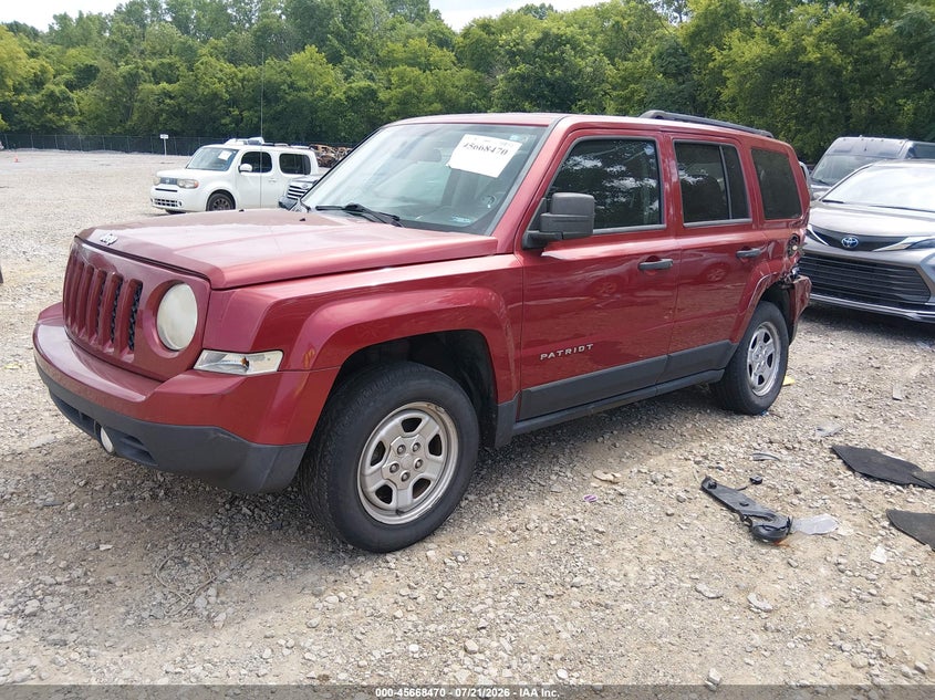 2013 JEEP PATRIOT auction photo 2