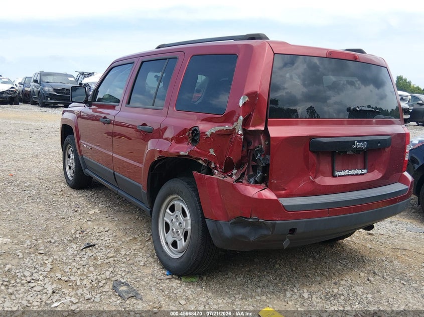 2013 JEEP PATRIOT auction photo 6