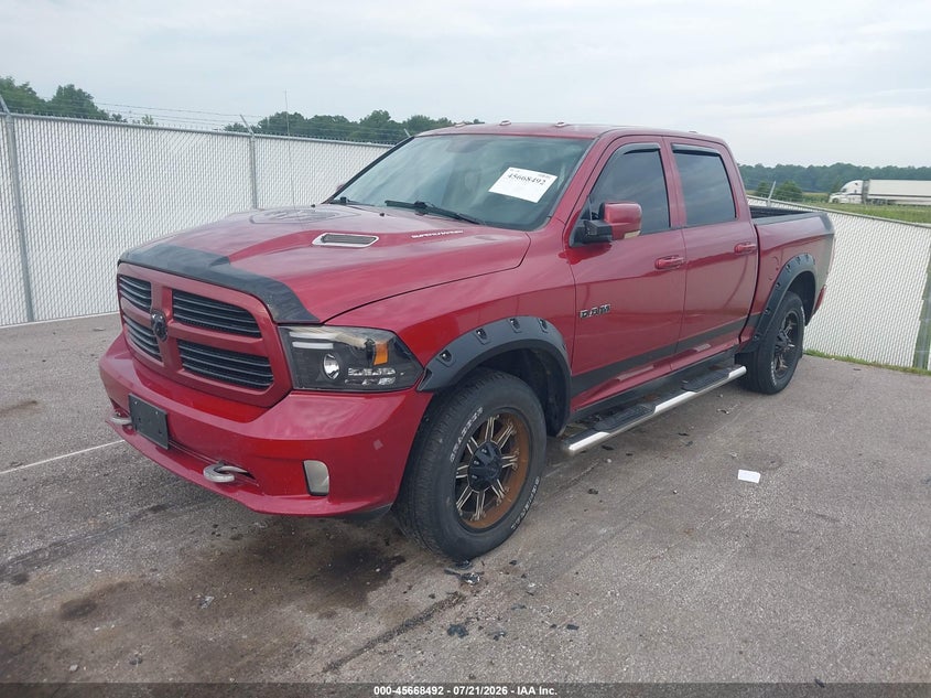 Vin: 1c6rr7mt2ds536220, lot: 46167092, ram 1500 sport 20132