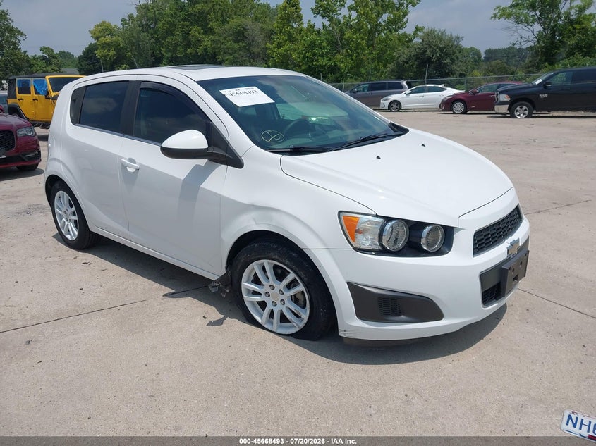 2014 Chevrolet Sonic Lt Auto VIN: 1G1JC6SB9E4124161 Lot: 45668493