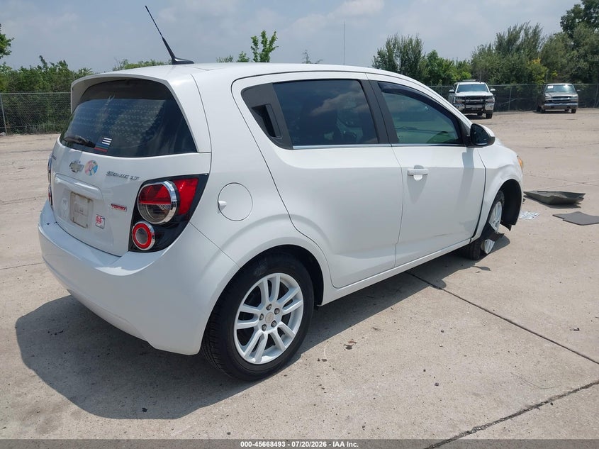 2014 Chevrolet Sonic Lt Auto VIN: 1G1JC6SB9E4124161 Lot: 45668493