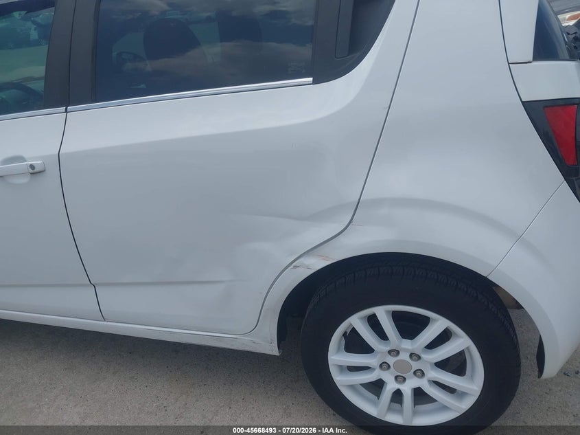 2014 Chevrolet Sonic Lt Auto VIN: 1G1JC6SB9E4124161 Lot: 45668493