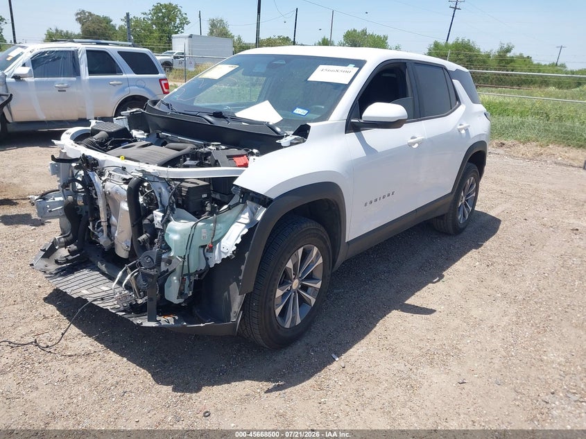 2025 Chevrolet Equinox, Front End, IAAI, VIN 3GNAXHEG8SL190888 — photo 2