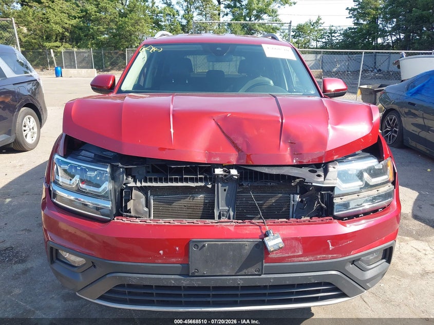 2019 Volkswagen Atlas 3.6L V6 Se W/Technology VIN: 1V2UR2CA0KC508802 Lot: 45668510