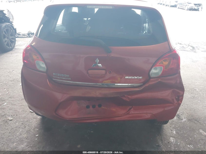 2015 Mitsubishi Mirage Es VIN: ML32A4HJ2FH034643 Lot: 45668516
