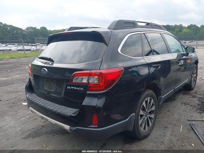 Vin: 4s4bsblc8f3276109, lot: 46167122, subaru outback 2.5i limited 20154