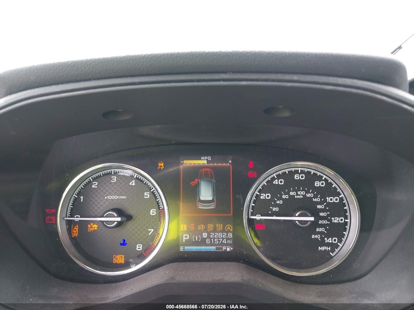 2020 Subaru Forester Touring VIN: JF2SKAXC7LH582629 Lot: 45668566