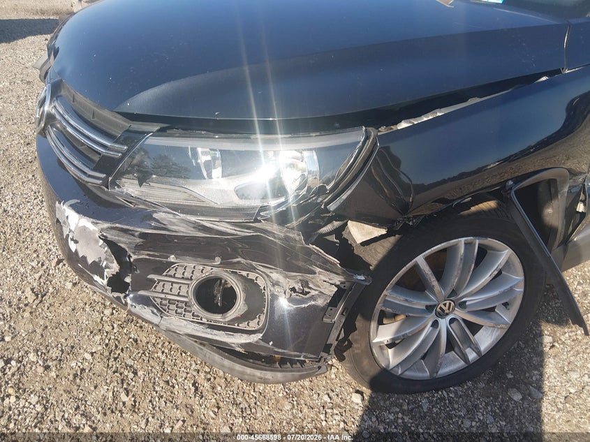 2014 Volkswagen Tiguan Sel VIN: WVGAV3AX0EW553895 Lot: 45668598
