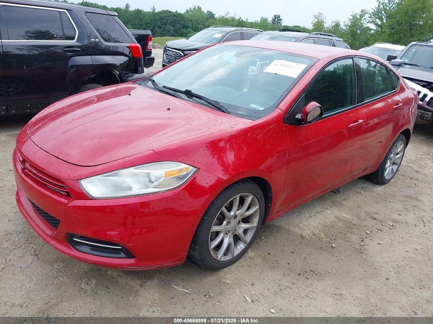 Vin: 1c3cdfba1dd210457, lot: 46167199, dodge dart sxt 20132