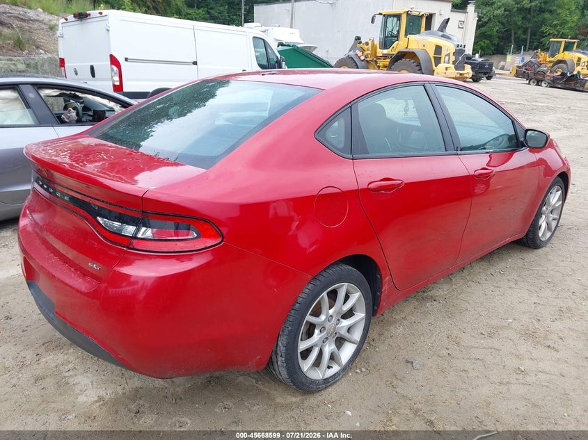Vin: 1c3cdfba1dd210457, lot: 46167199, dodge dart sxt 20134