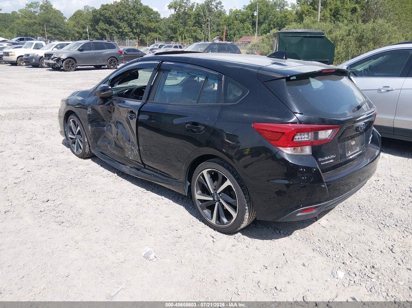 Vin: 4s3gtam64l3728367, lot: 46167203, subaru impreza sport 5-door 20203