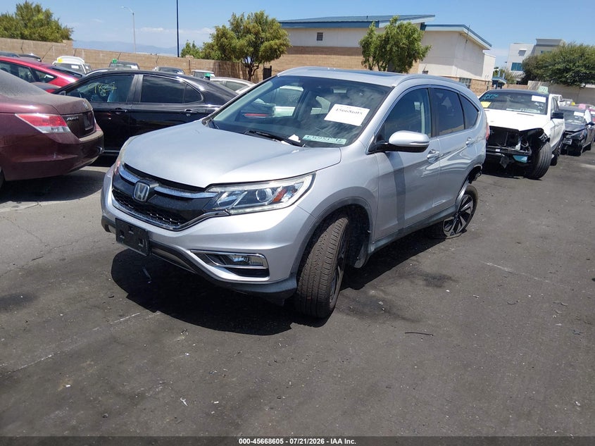 2015 Honda Cr-V Touring VIN: 5J6RM3H90FL017480 Lot: 45668605