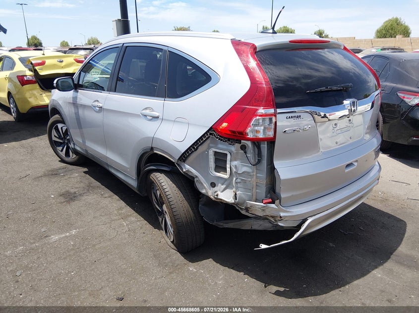 2015 Honda Cr-V Touring VIN: 5J6RM3H90FL017480 Lot: 45668605