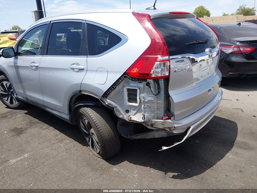 2015 Honda Cr-V Touring VIN: 5J6RM3H90FL017480 Lot: 45668605