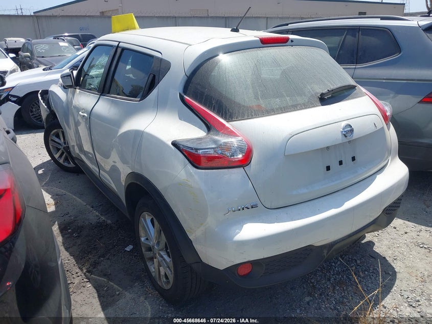 Vin: jn8af5mrxgt605097, lot: 46167246, nissan juke s 20163