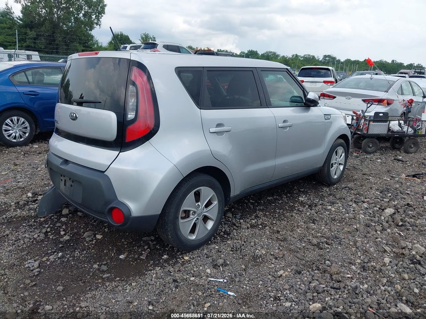 2015 Kia Soul VIN: KNDJN2A26F7791376 Lot: 45668651