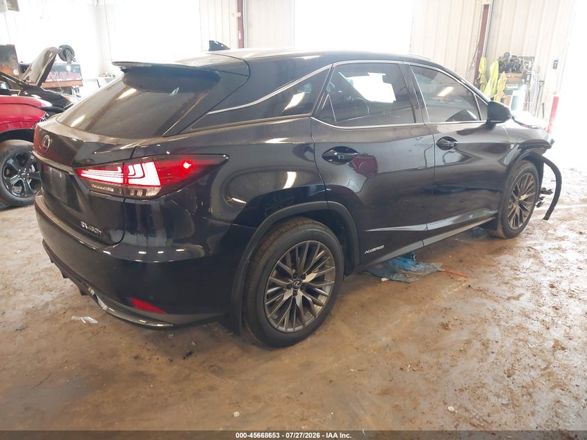 Vin: 2t2ygmda6lc051498, lot: 46167253, lexus rx 450h f sport performance 20204