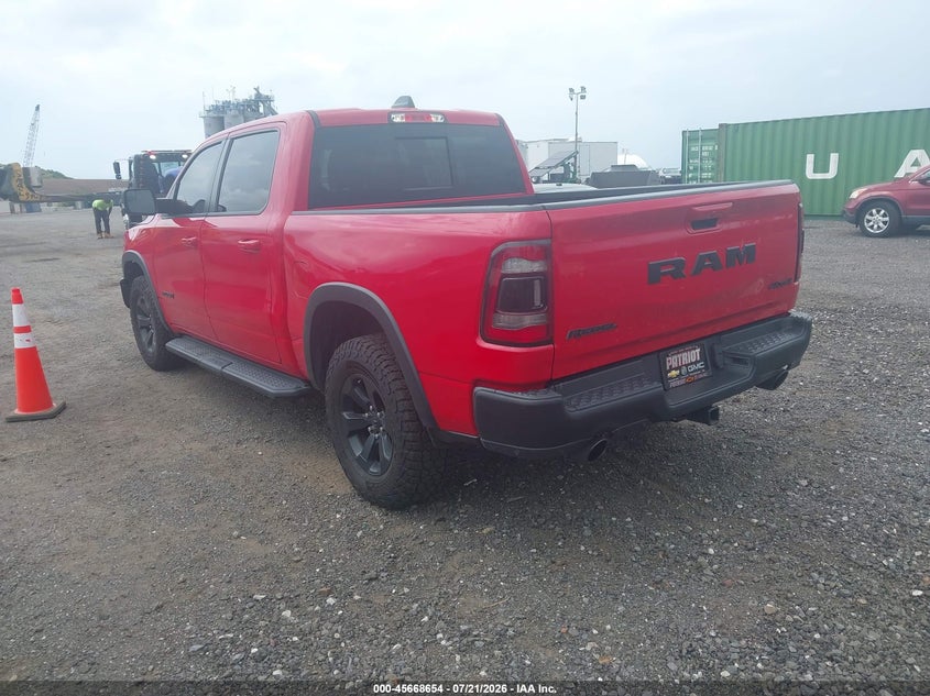 2022 Ram 1500 Rebel 4X4 5'7 Box VIN: 1C6SRFLT2NN100786 Lot: 45668654