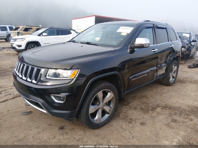 2014 Jeep Grand Cherokee, Левый бок, IAAI, VIN 1C4RJFBG0EC196710 — фото 2