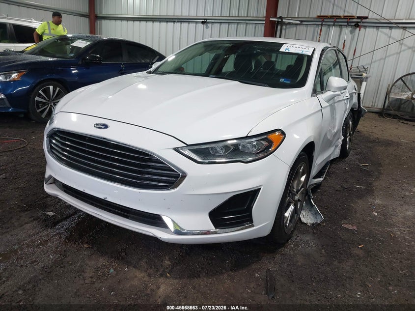 Vin: 3fa6p0cd6kr180386, lot: 46167264, ford fusion sel 20192