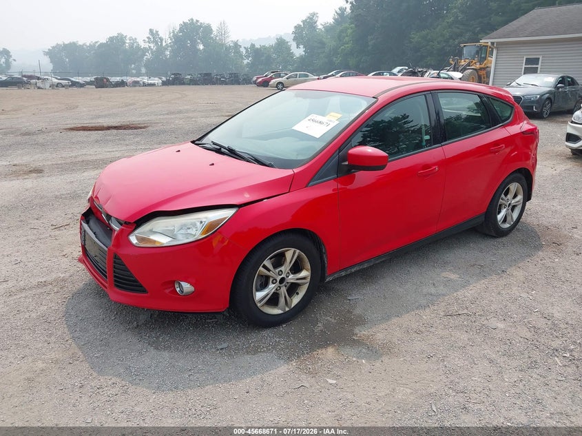 Vin: 1fahp3k22cl244403, lot: 46167271, ford focus se 20122